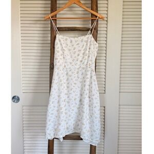 Volcom Cream color floral print dress Size M